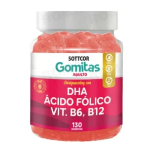 GOMITAS DHA ACIDO FOLICO 130 UND