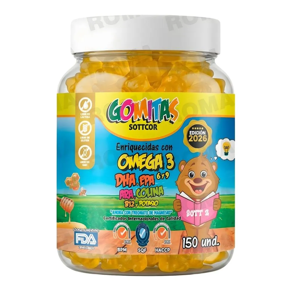 GOMITAS OMEGA KIDS