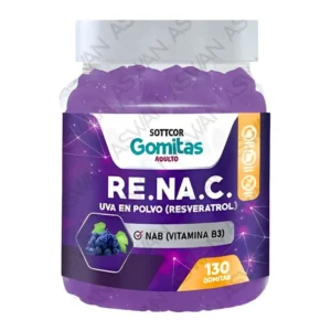 GOMITA RESVERATROL ADULTO SOTTCOR 130 UND