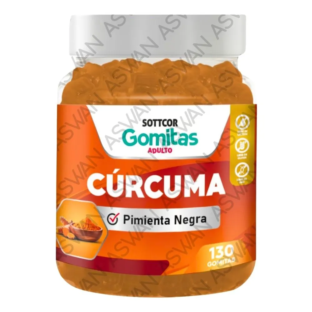 GOMITAS DE CURCUMA PARA ADULTOS GOMITAS 100 GR – SOTTCOR