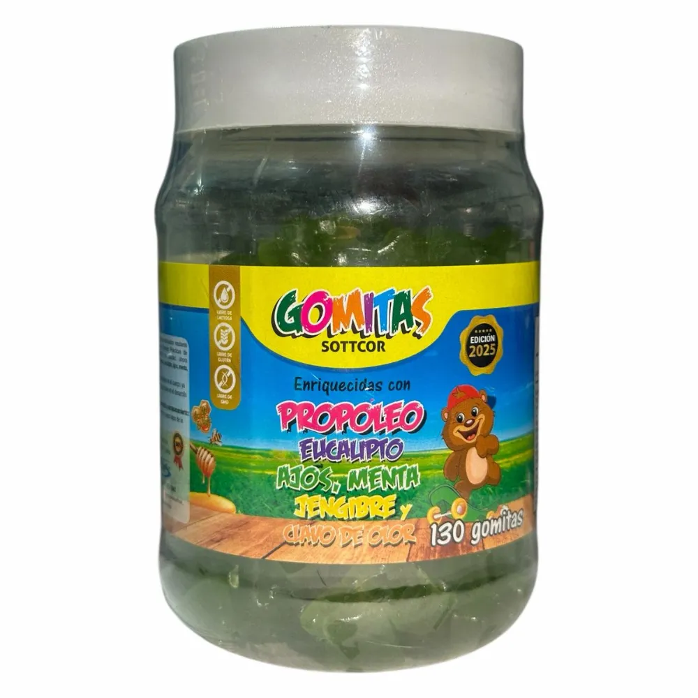 GOMITA PROPOLEO NIÑOS SOTTCOR 130 UND